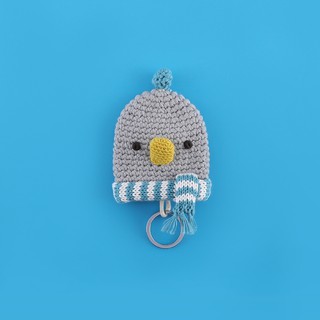 keys etc. suitable for school bags Handmade crocheted doll pendant