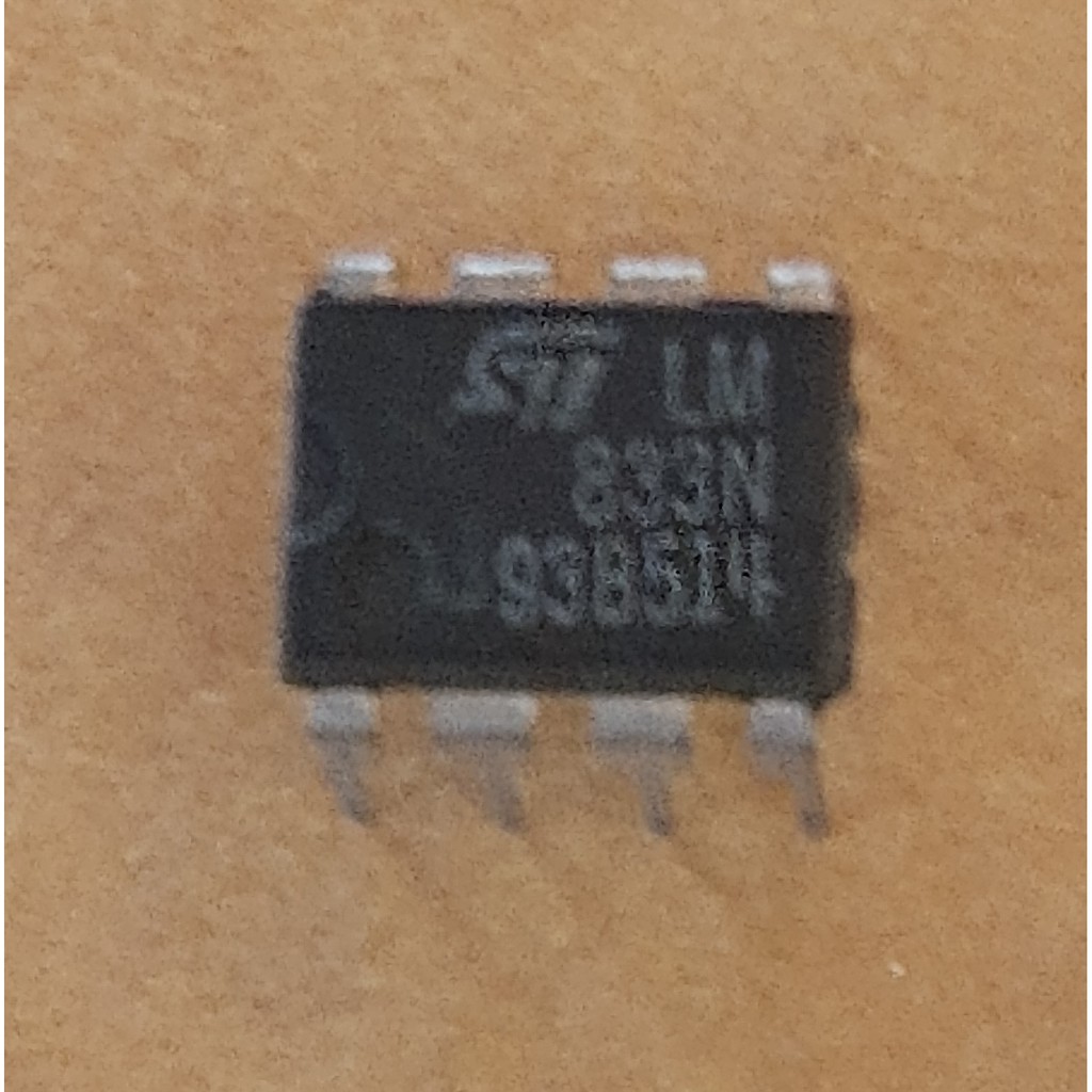 LM833N Texas Instruments, Audio, Op Amp, 15MHz, 8-Pin DIP | Shopee Malaysia