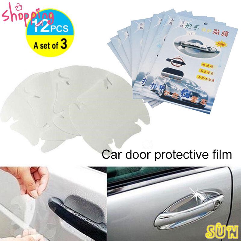 Car Truck Parts Motors 8pcs Clear Car Truck Door Handle Anti