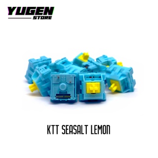 [READY STOCK] KTT Sea Salt Lemon Switch for Mechanical Keyboard - Linear