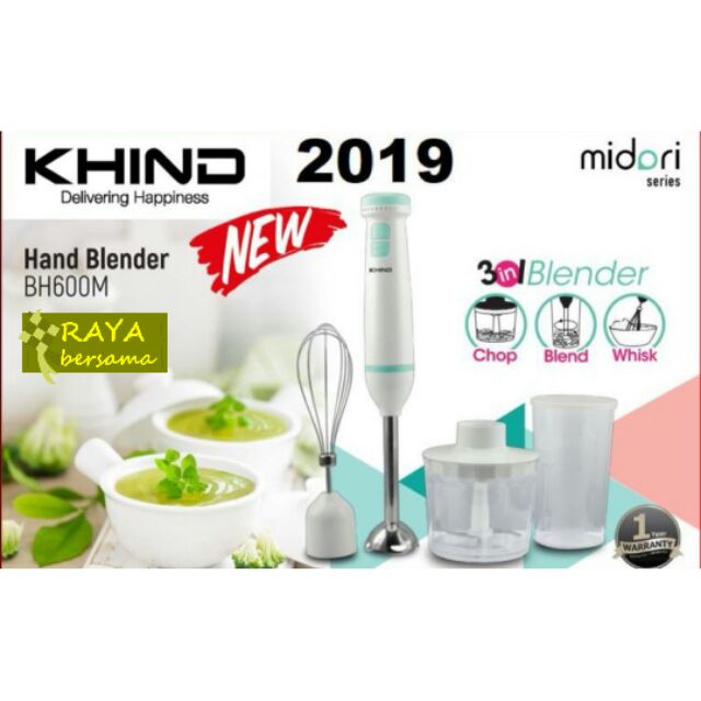 KHIND HAND BLENDER BH600M MIDORI SERIES Shopee Malaysia