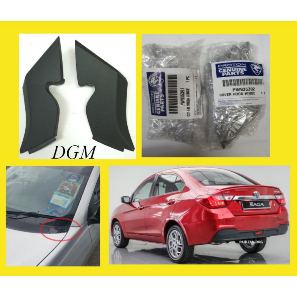 Proton SAGA VVT 20162019 Wiper Grille Panel Seal / Side Cover Hood