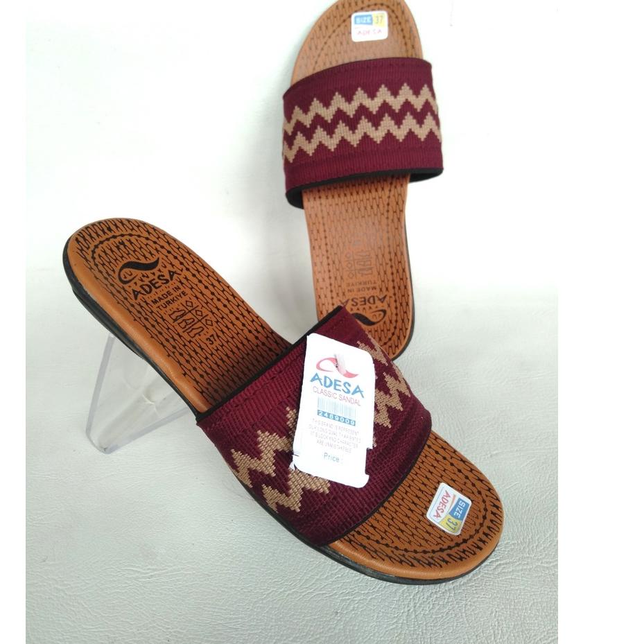 Most Popular Women's Sandals Turkish Slippers Knitted Flats 081