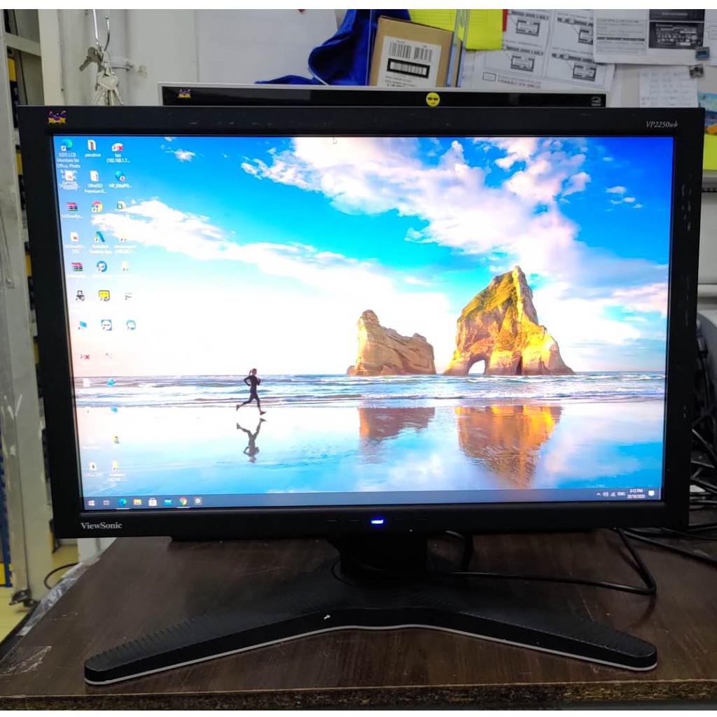 Viewsonic Vp2250wb Second Hand Monitor Shopee Malaysia
