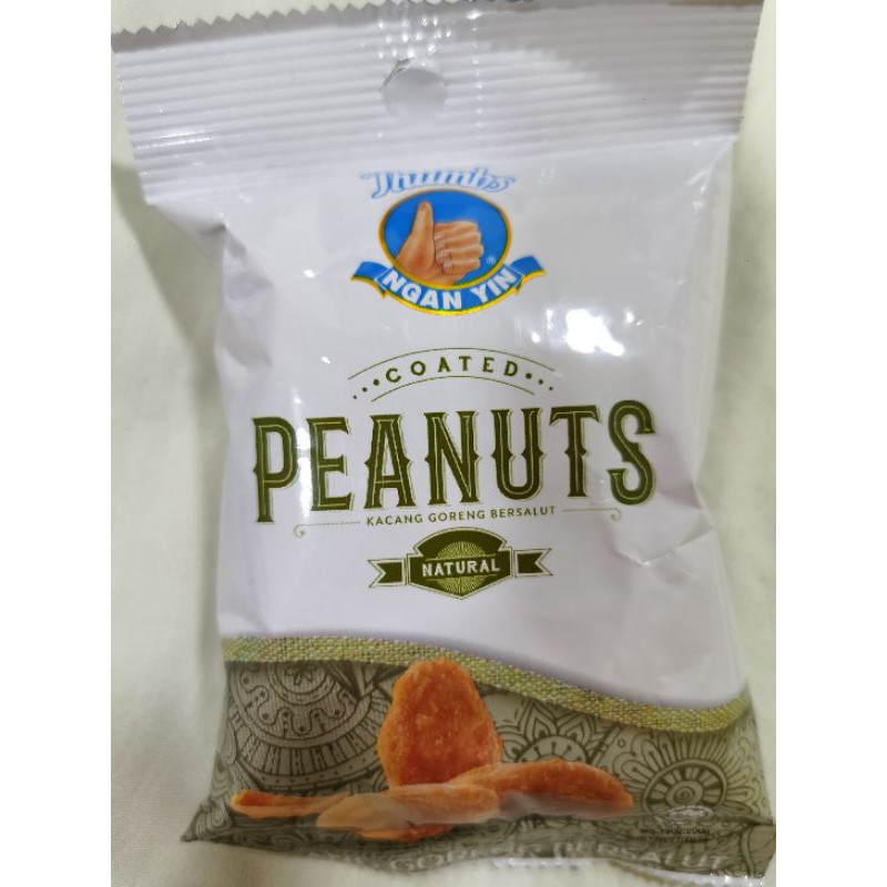 Ready Stock Cap Tangan Thumbs Ngan Yin Nuts Coated Peanuts Salted Peanuts Coated Green Peas Salted Broad Beans Shopee Malaysia