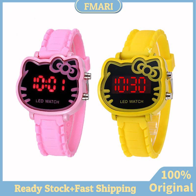  Jam Tangan Kanak Kanak Perempuan  Hello Kitty Girl Watch 