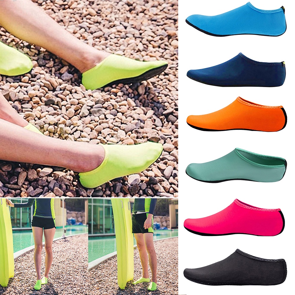Walking Training Anti-Slip Water Sport Shoes Kids Adult Swimming Beach Pool Snorkeling Outdoor Kasut Pantai Stokin Wa... - Image 2