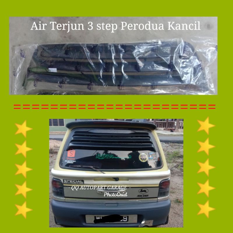 Air Terjun 3 step Perodua Kancil Petak/Belalang | Shopee Malaysia