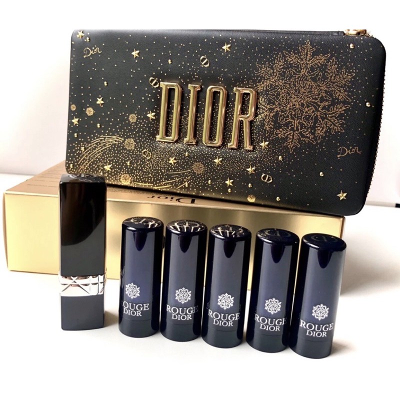 dior christmas lipstick set