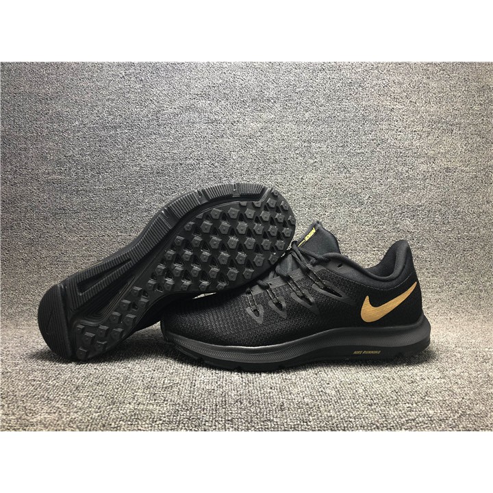 nike quest black gold