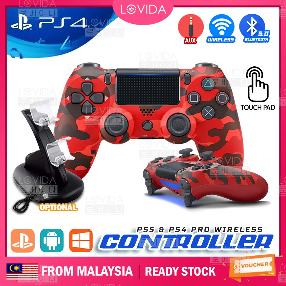 LOVIDA PC/ANDROID/IOS/PS4 DualShock Wireless Controller V2 PS4