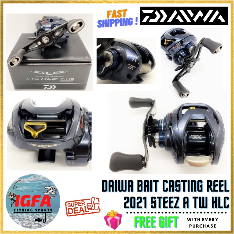 daiwa steez casting reels