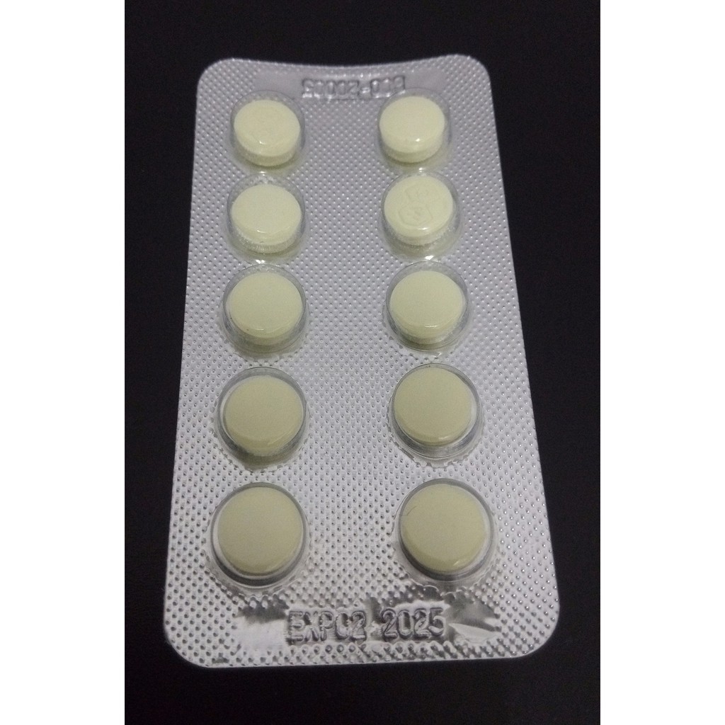 AllersinF Tablet, Chlorpheniramine Maleate 4mg 10pcs, Ubat AntiAlahan