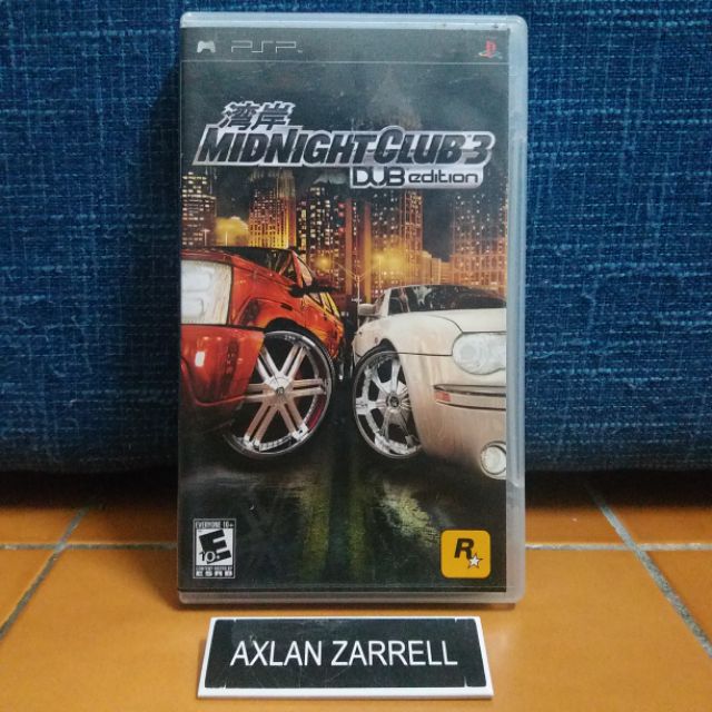 PSP UMD Game : Midnight Club 3 Dub Edition (Please Chat With Me To Confirm  Availability) | Shopee Malaysia