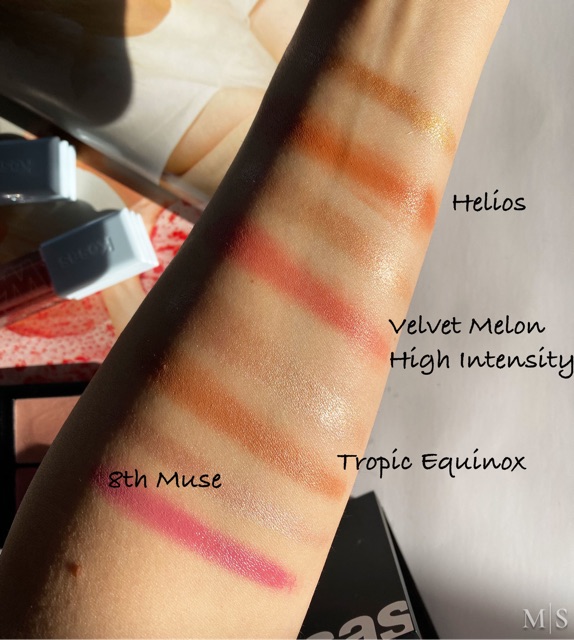 kosas color and light palette