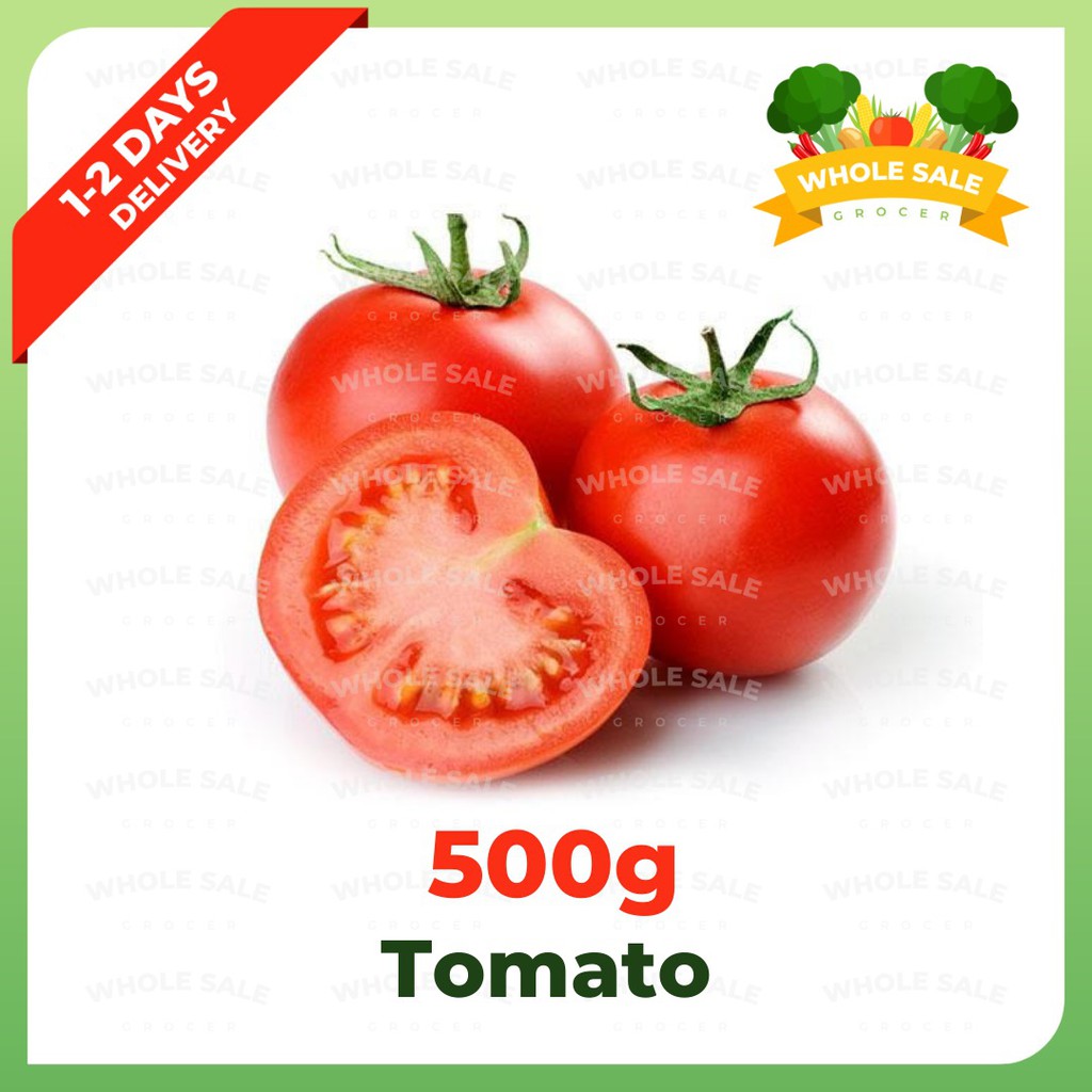 Fresh Tomato Tomato 番茄 500g 4 5 Pc Shopee Malaysia