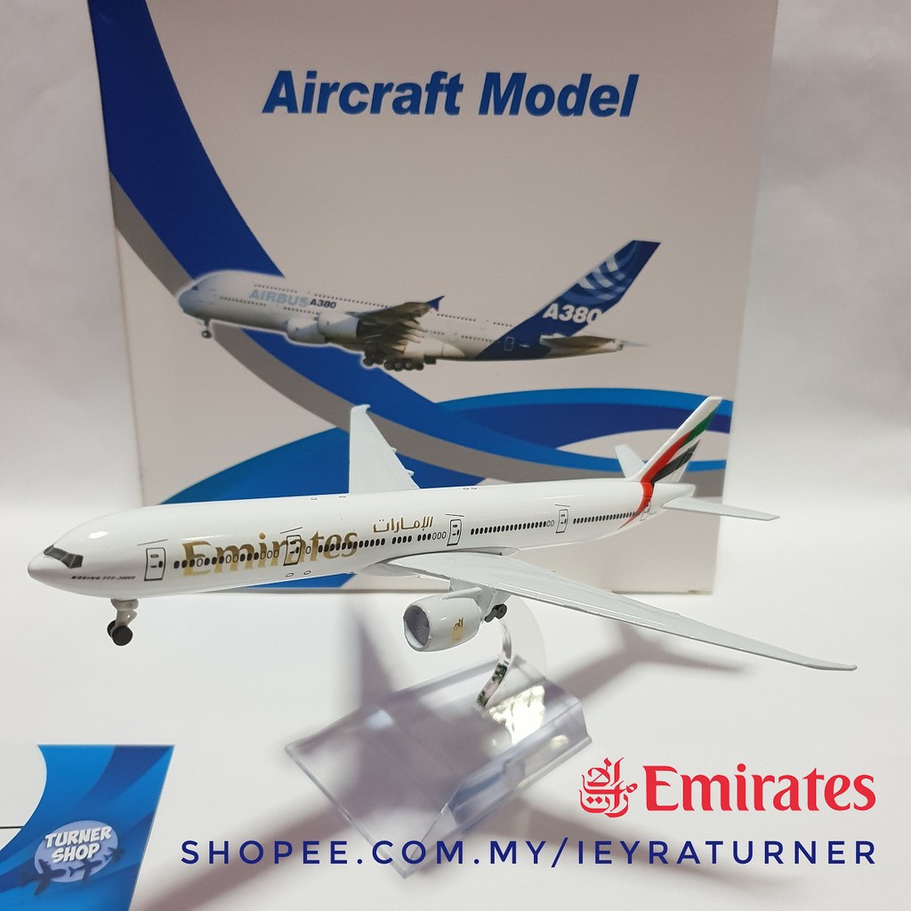 Emirates Airlines B777 Aircraft Model 20CM Die-cast Metal Airplane ...