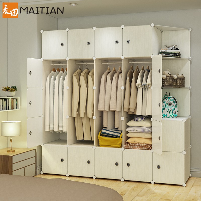 The Wardrobe Is Arranged And Installed In The Modern Household Rental