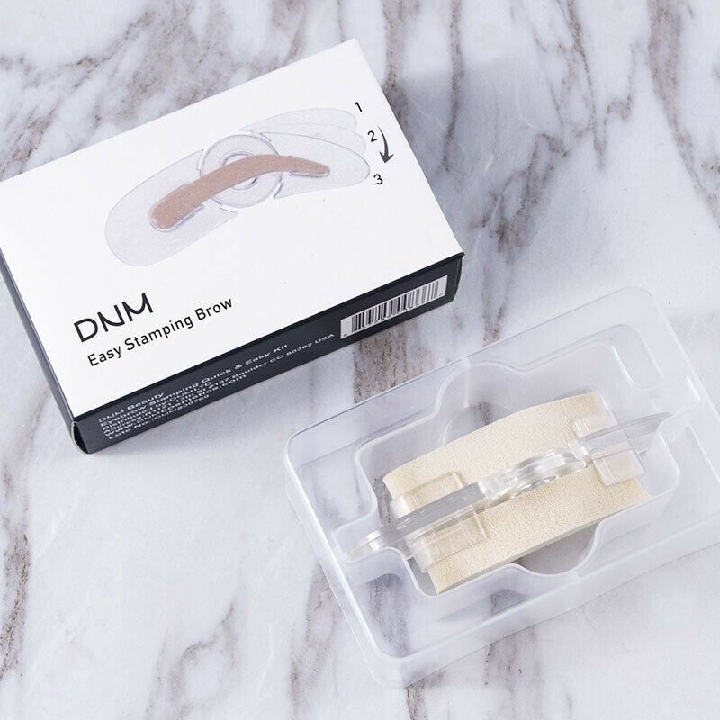 Adjustable Eyebrow Stamp Soft Sponge Eyebrow Template Stamp