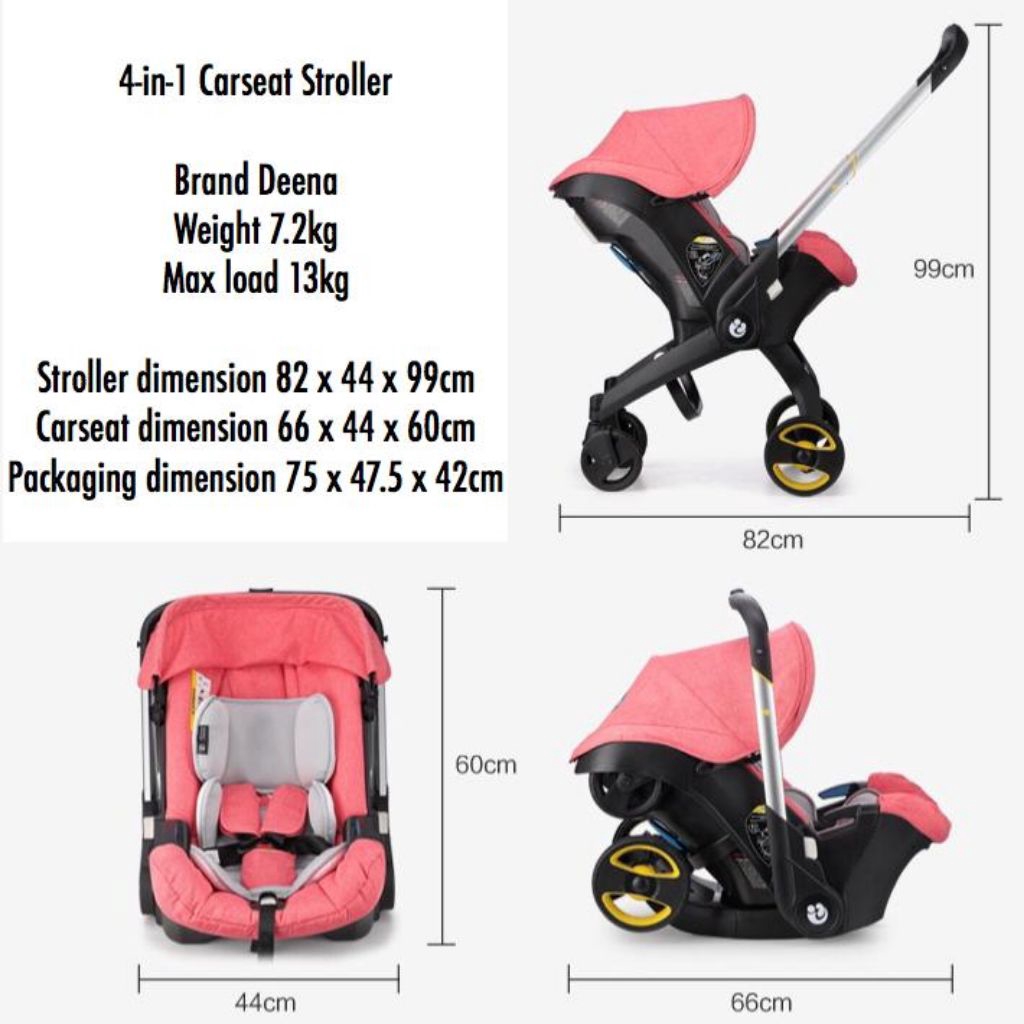 4 in 1 car seat stroller doona