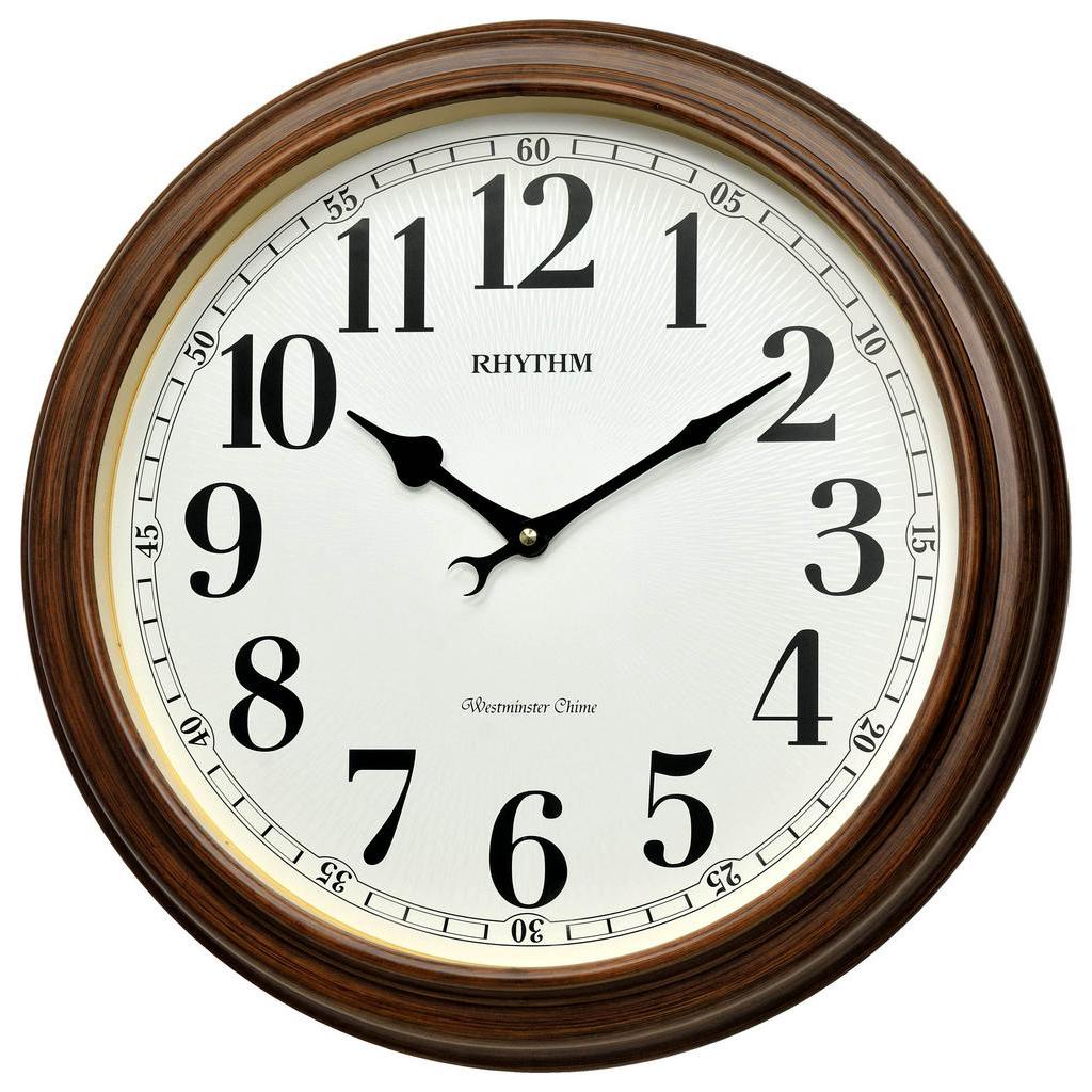 Rhythm Wall Clock Sound In Place RTCMH760NR06 Shopee Malaysia