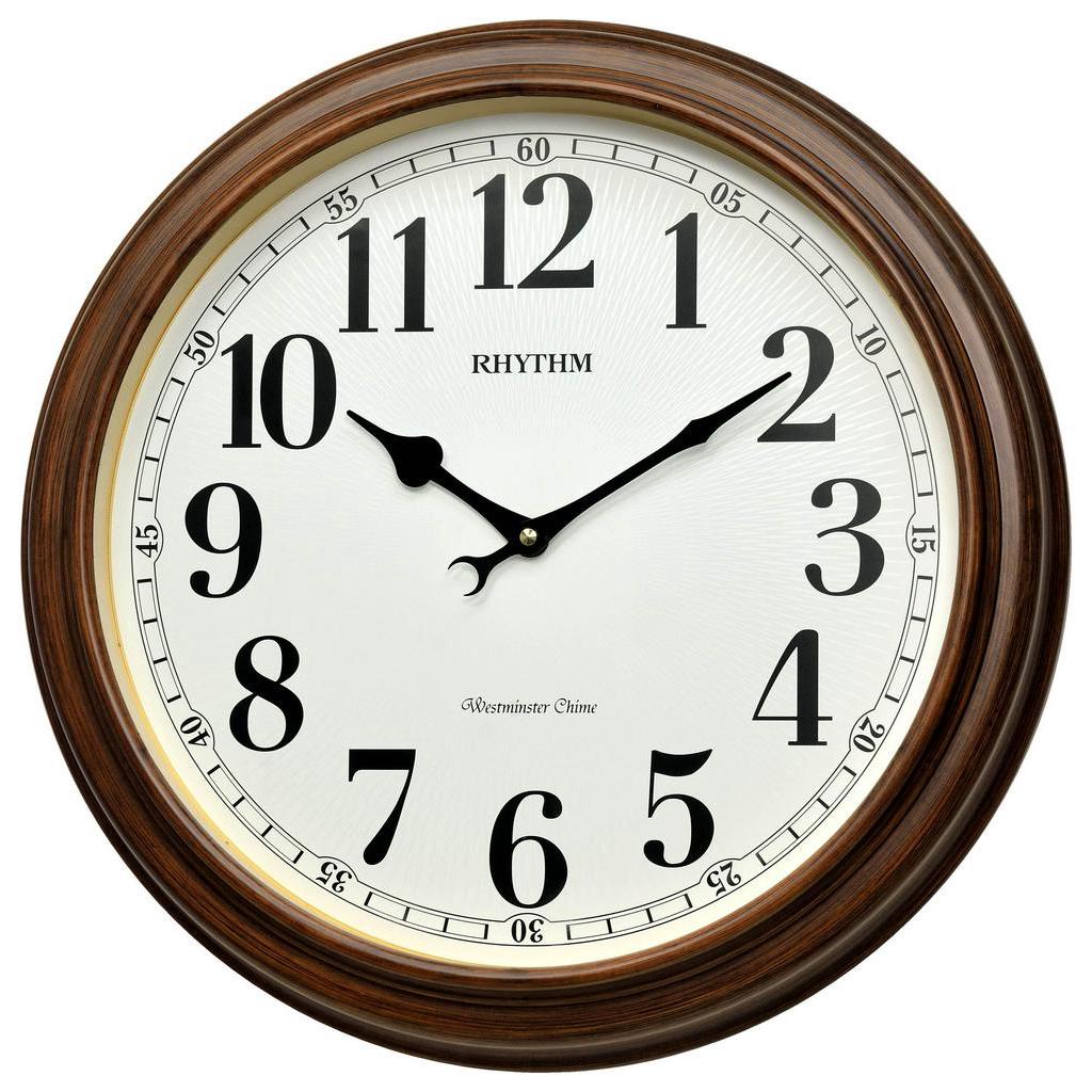 Rhythm Wall Clock Sound In Place RTCMH760NR06 | Shopee Malaysia