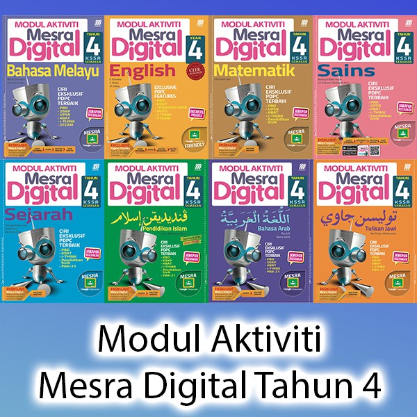 2021 BUKU KERJA MODUL MESRA DIGITAL KSSR TAHUN 4 | Shopee ...