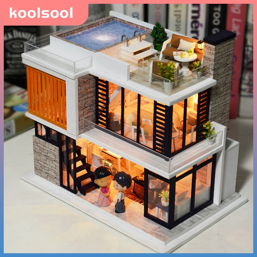 miniature house model kits