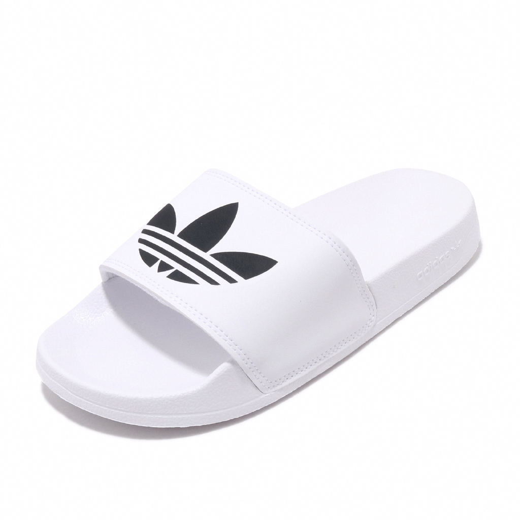 adidas white slippers