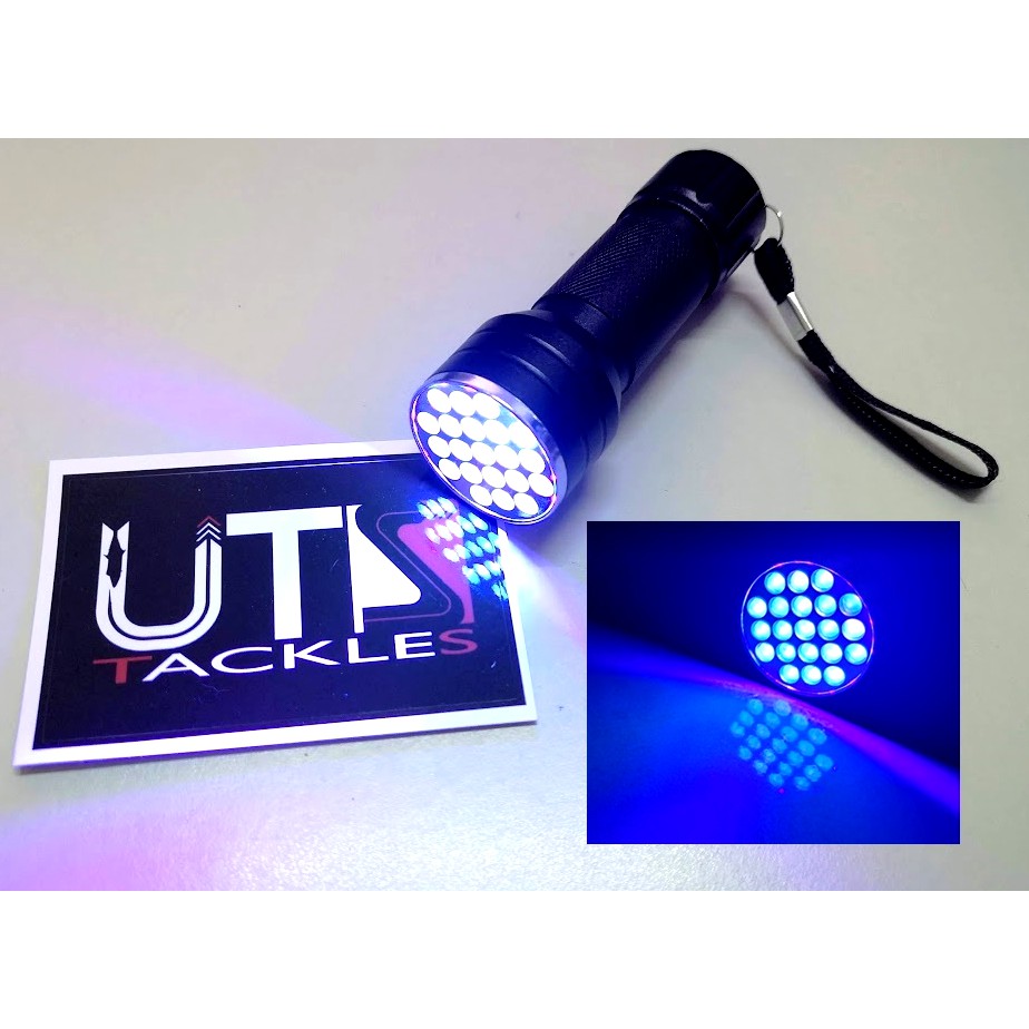 UTS LED UV Torch Light 21/51 LED BULK Shopee Malaysia