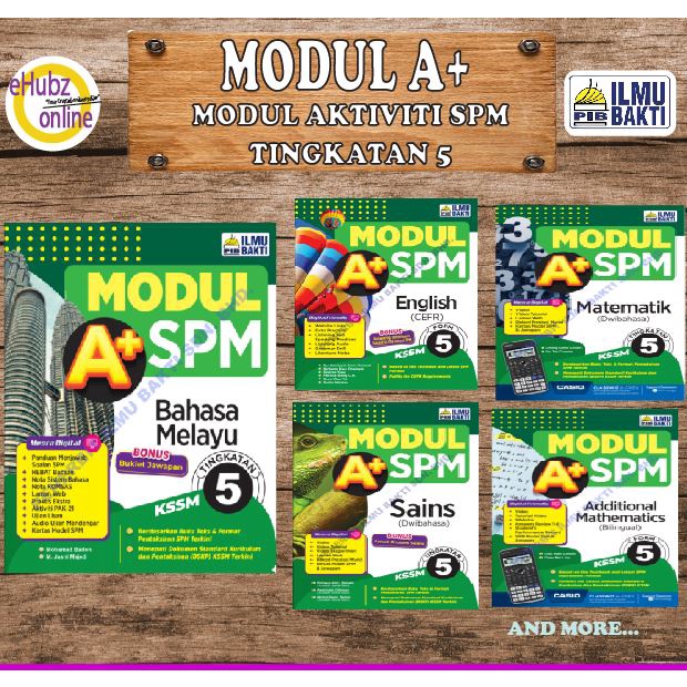 Buy Modul A+ SPM KSSM Tingkatan 5 Ilmu Bakti 2022 / Buku Aktiviti PAK