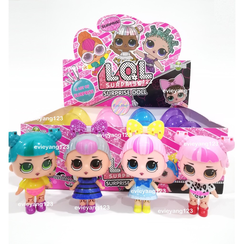 6 pcs - LOL Doll Egg L.o.l Surprise Egg L.O.L. | Shopee Malaysia