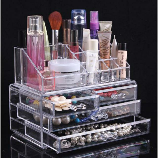 Make Up Organiser Acrylic Storage Box Shopee Malaysia