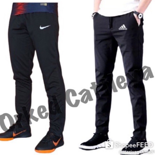 seluar track slim fit