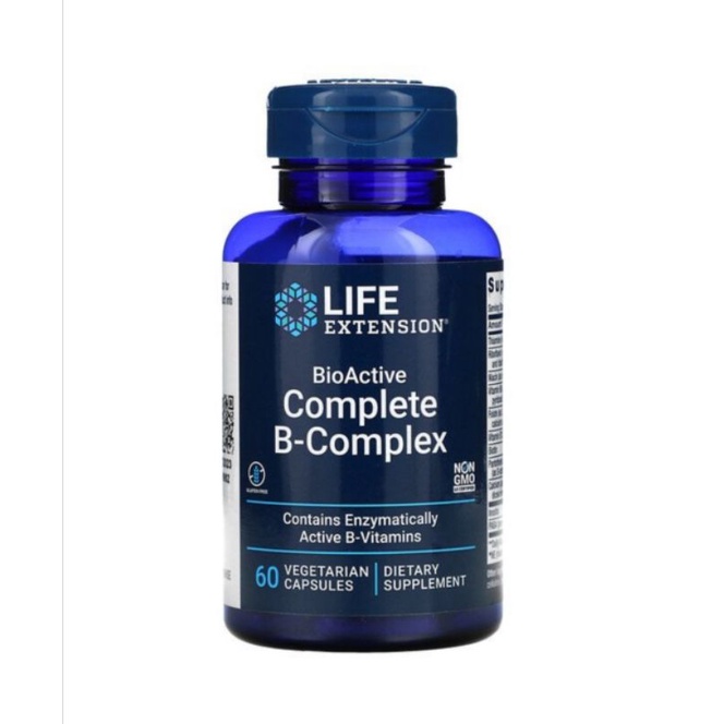 Life Extension B-Complex, 60 Vegetarian Capsules | Shopee Malaysia