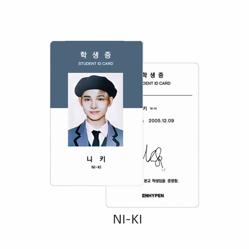 Kpop Id Card
