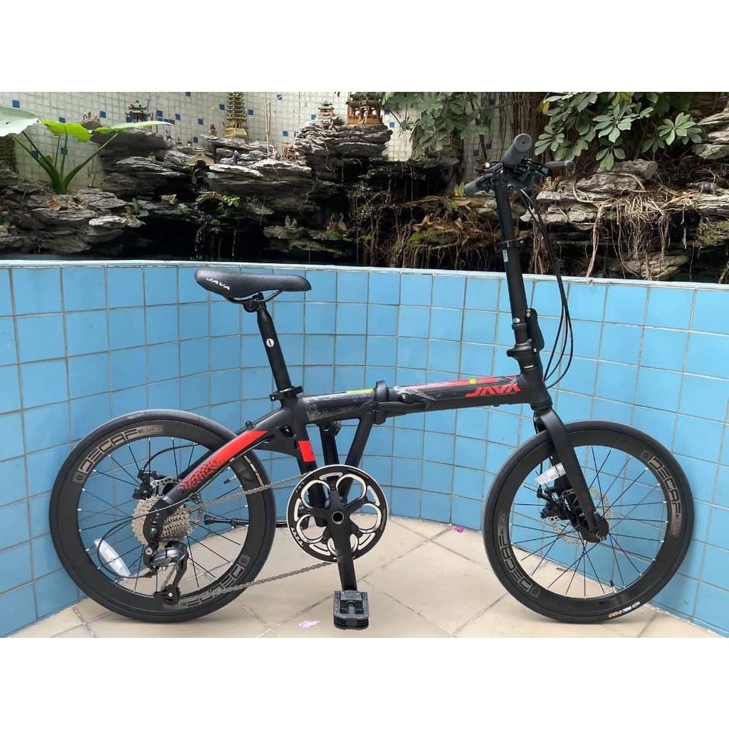 java decaf tt folding bike