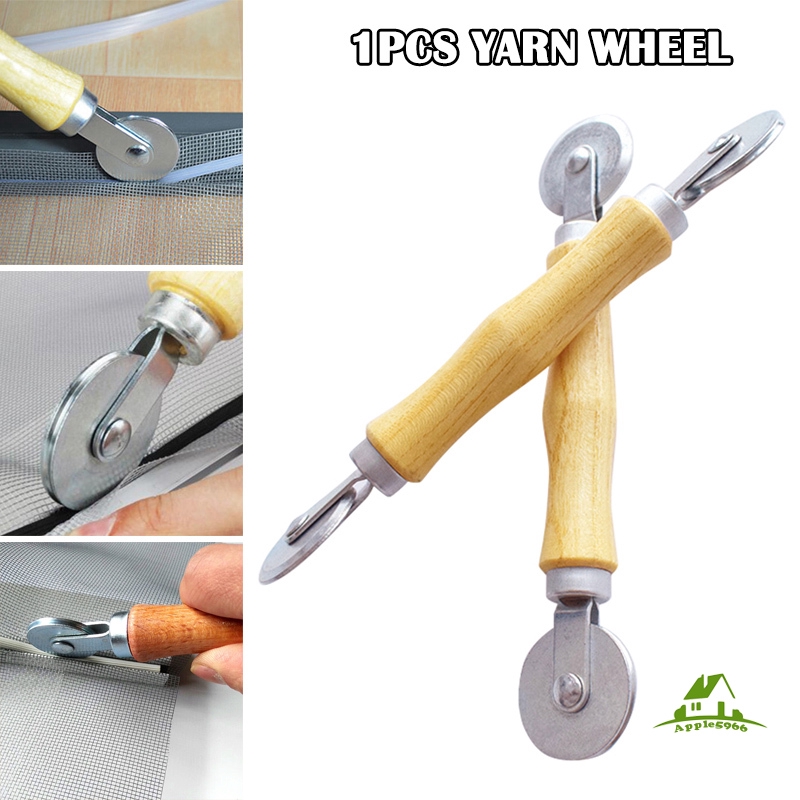 Wood Metal Screen Window Spline Roller Gauze Wheel Window Install
