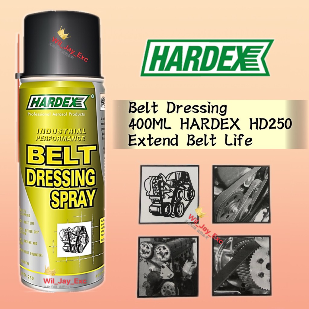 HARDEX HD250 BELT DRESSING SPRAY 400ML HD250 Shopee Malaysia