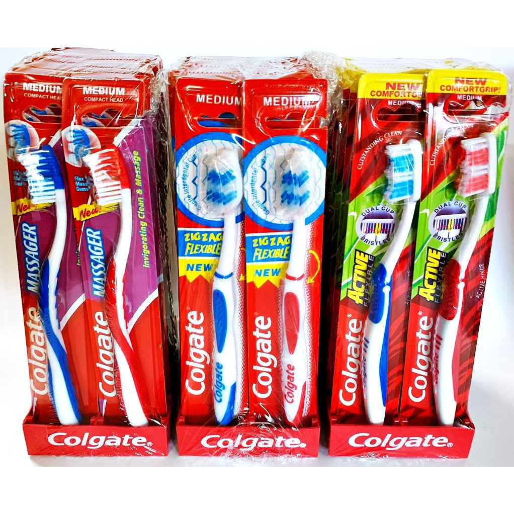 Colgate Toothbrush Massager / Zig Zag / Active | Shopee Malaysia