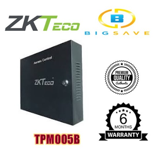 ZKTECO TPM005B POWER SUPPLY WITH CASE04 METAL (BLACK) Shopee Malaysia