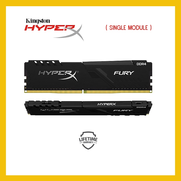 Kingston HyperX Fury DDR4 8GB 3200Mhz CL16 Desktop Ram /HX432C16FB3/8