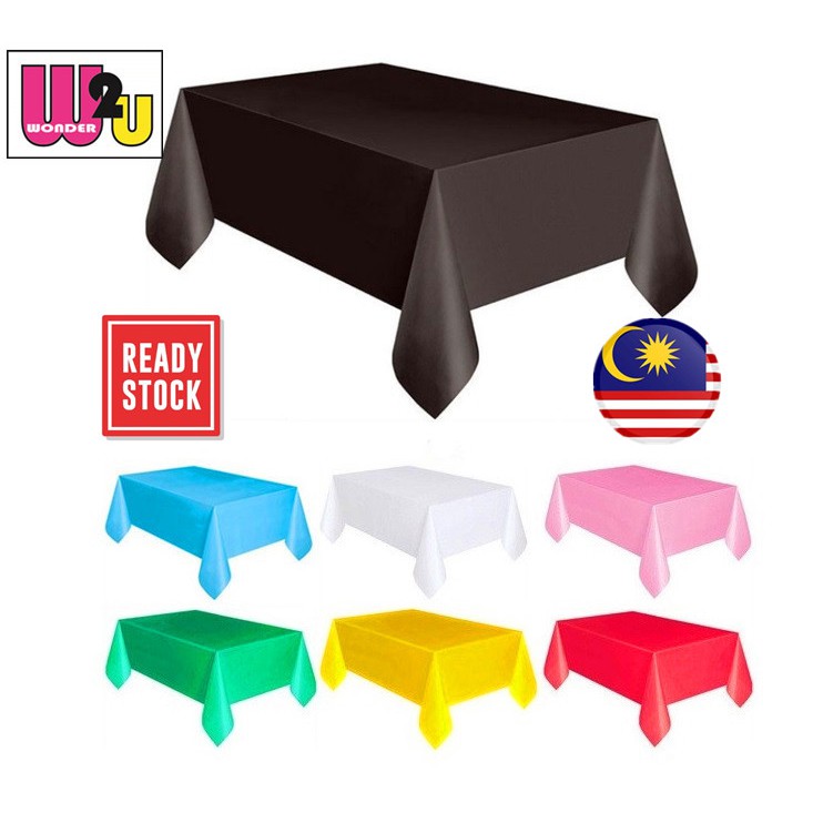 Party Table Cloth Cover, Plastic Table Cover Ideas