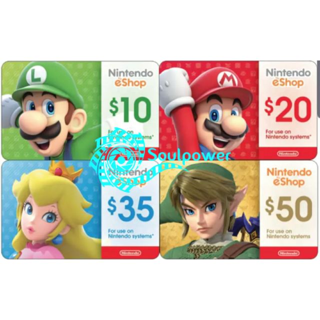 gift card for nintendo switch