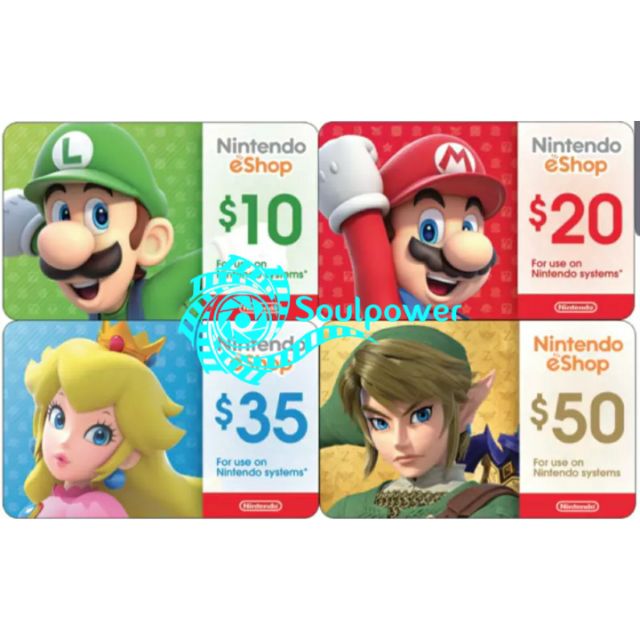 nintendo 25 gift card