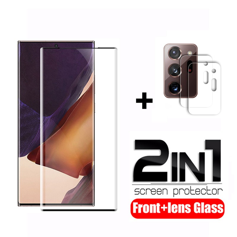 2 In 1 Front Tempered Glass For Samsung Galaxy Note 20 Ultra Note20 5G