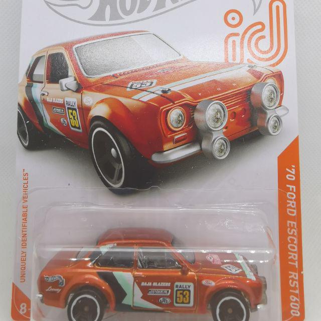 Loose 1:64 2019 Hot Wheels id series > '70 FORD ESCORT RS1600 Chase Cars 