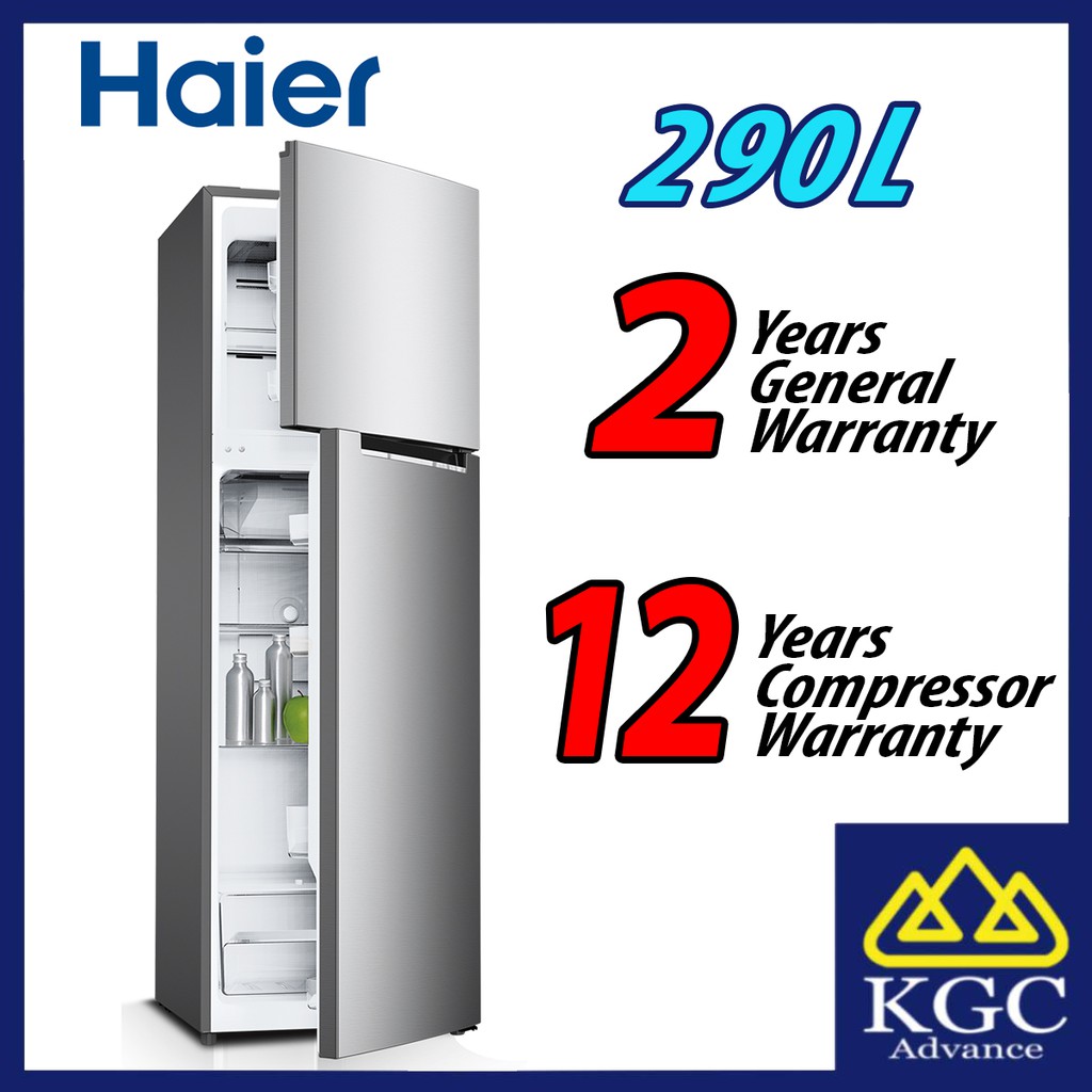 Haier 2 Doors Refrigerator (290L) HRFIV298H Shopee Malaysia