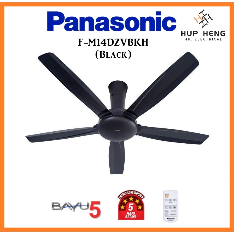 Panasonic FM14DZ Bayu 5Blade 56" Remote Control Ceiling Fan Shopee Malaysia