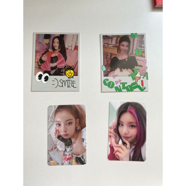 Itzy Crazy In Love Photocard And Polaroid Yeji Lia Ryujin Chaeryeong